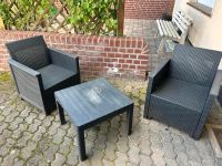 Lounge Sitzgruppe Rattan Polyrattan Garten Möbel Nordrhein-Westfalen - Kerken Vorschau