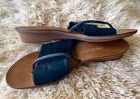 Paul Green Leder Sandale 41 blau Wandsbek - Hamburg Sasel Vorschau