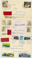 Briefmarken auf ca. 50 Briefen und Postkarten DDR nach Duisburg Nordrhein-Westfalen - Hamminkeln Vorschau