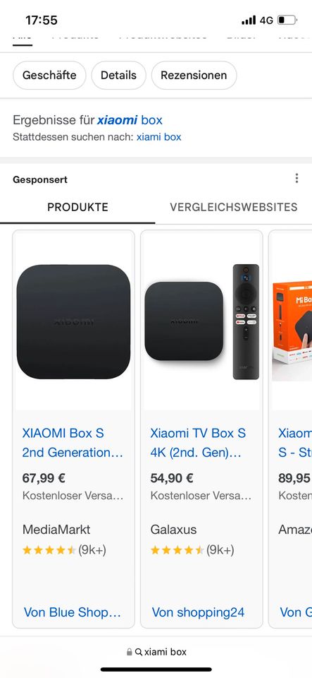 Xiaomi Box 2Gen 4K zu verkaufen Tv in Ebersbach an der Fils