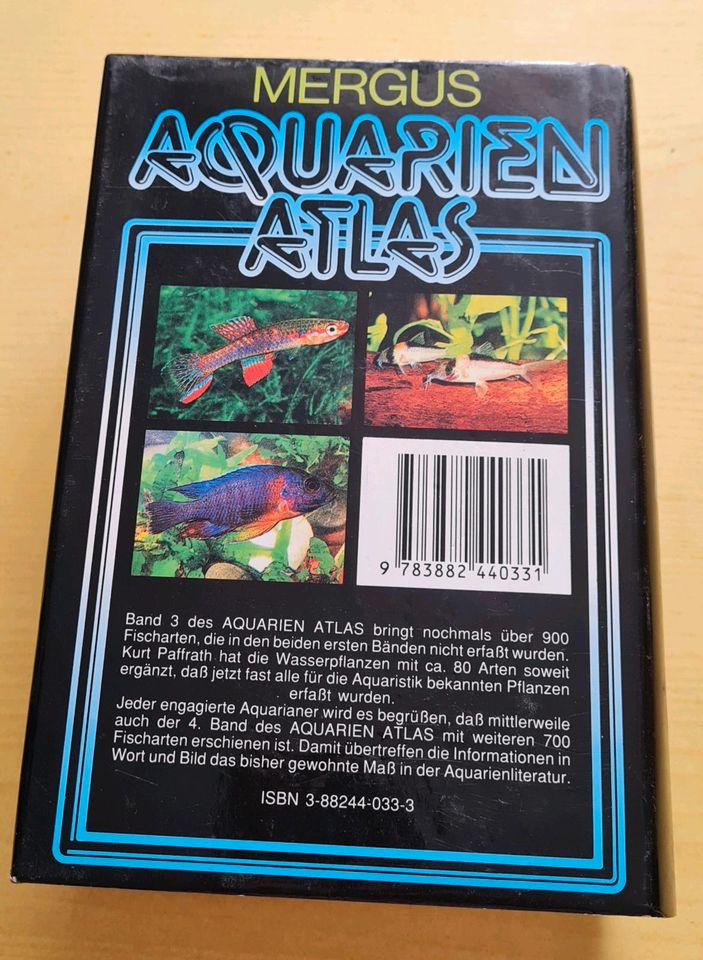 Mergus,Aquarienatlas,Band3 HC in Schwedt (Oder)