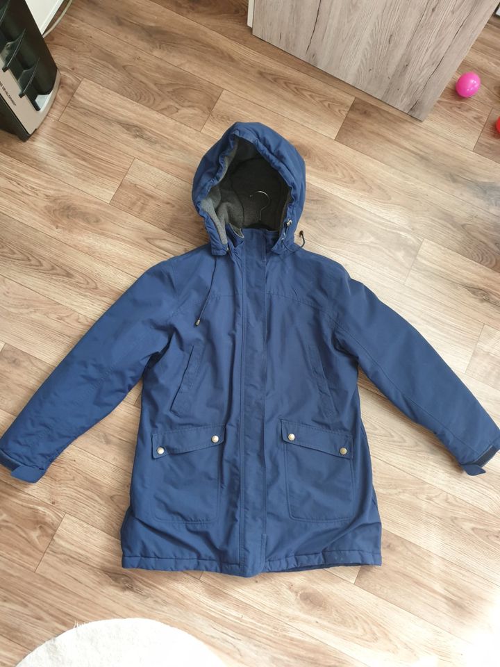 Windbreaker Lend´s End Grösse M blau Kaputze Winterjacke in Jülich