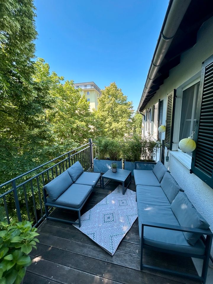 Garten Lounge/ Balkon Lounge grau in Wiesbaden