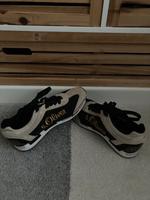 Sneaker S.Oliver schwarz beige mit Schriftzug - 37 Hannover - Bothfeld-Vahrenheide Vorschau
