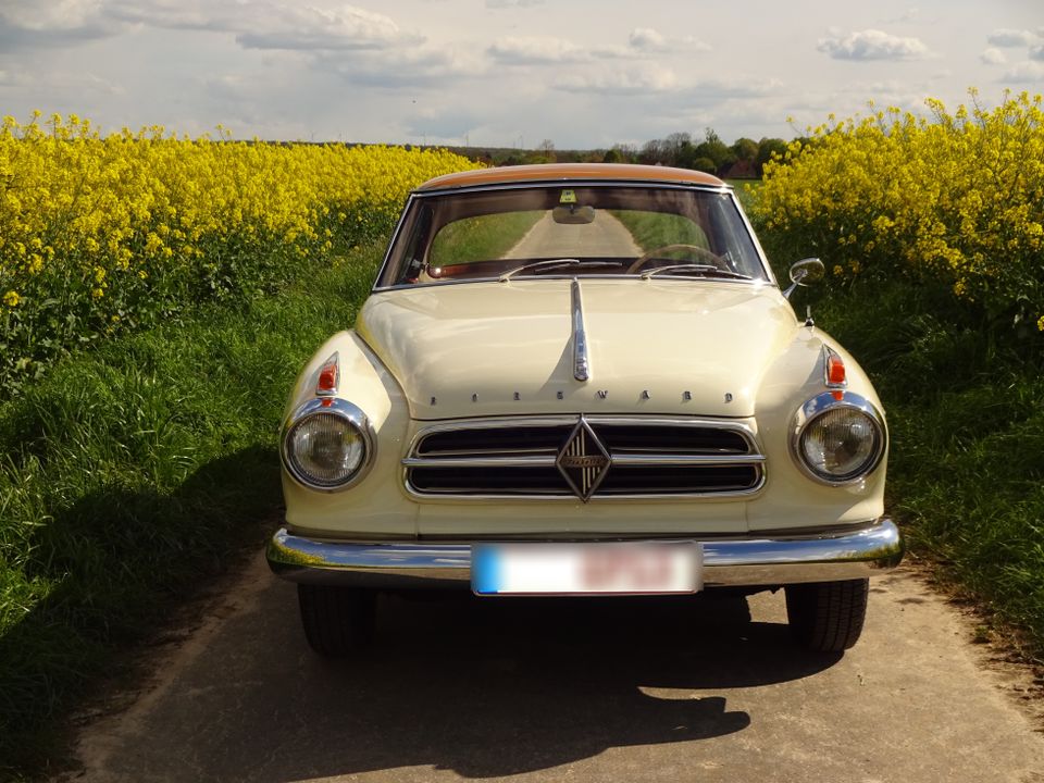 Borgward Isabella Coupe 77500 km TÜV 5/25 H - Gutachten rote Nr in Geseke