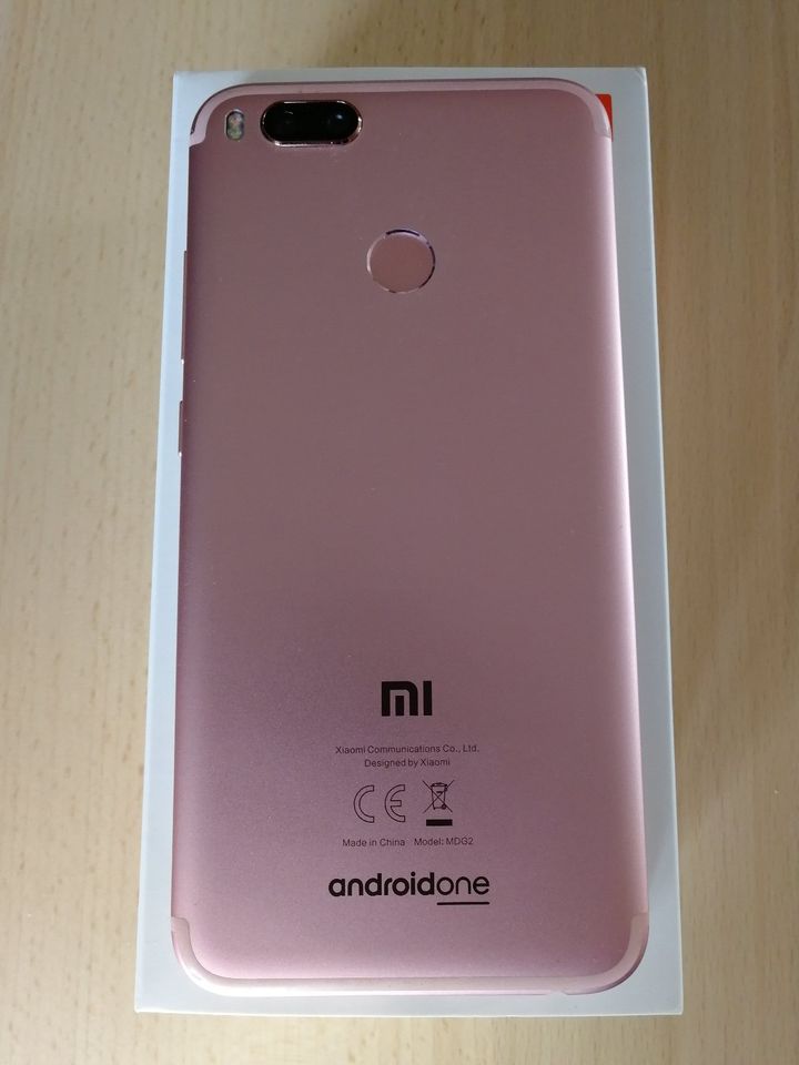 Xiaomi Mi A1 64 GB, 4 GB RAM, Dual-SIM, Rosegold Smartphone in Laaber