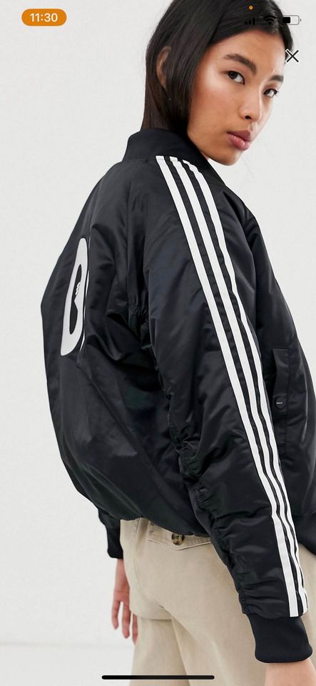 180€ NP Originals Adidas Bomber neu Jacke Blouson XS S M hiphop in Düsseldorf