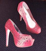 Sexy High Heels von Jumex Größe 35 Rot Nordrhein-Westfalen - Kempen Vorschau