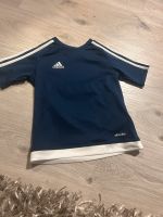 Adidas Shirt sportshirt Climalite blau Gr 128 Nordrhein-Westfalen - Gütersloh Vorschau