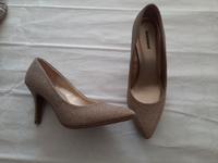 Graceland  Gold Glitzer Pumps Gr.36 Niedersachsen - Zeven Vorschau