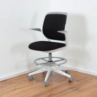 Steelcase "Cobi" Counterstuhl - Arbeitsstuhl - schwarz/weiß Hessen - Griesheim Vorschau