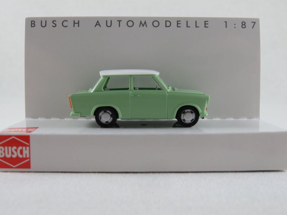 Busch 53106 Trabant P601 Lim. (1964) in pastellgrün/weiß 1:87/H0 in Bad Abbach