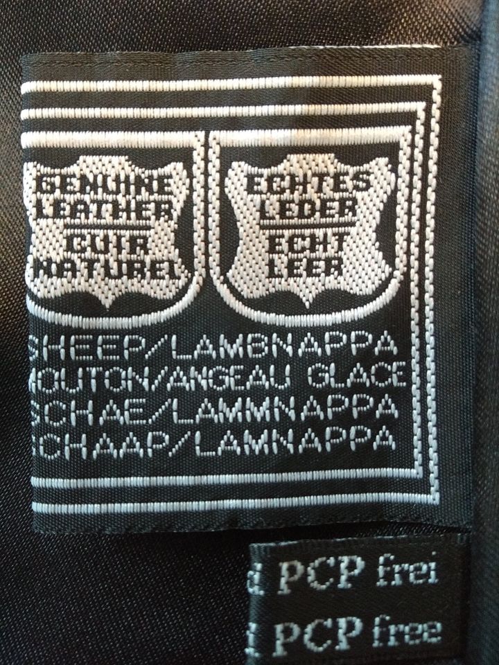 Ledermantel aus weichem Lammnappa Gr. 38 Damen, fast NEU in Reken
