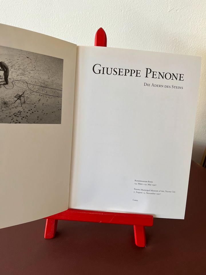 Buch von Giuseppe Penone „Die Andern Des Steins“ in Köln