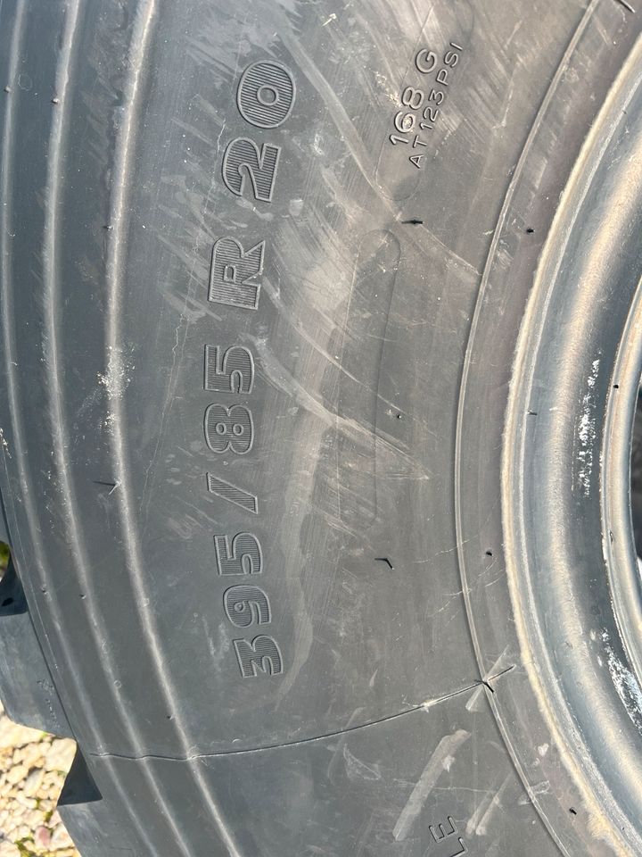 395/85R20 Michelin XZL 161/J gebraucht 4 Stück in Wolmirsleben