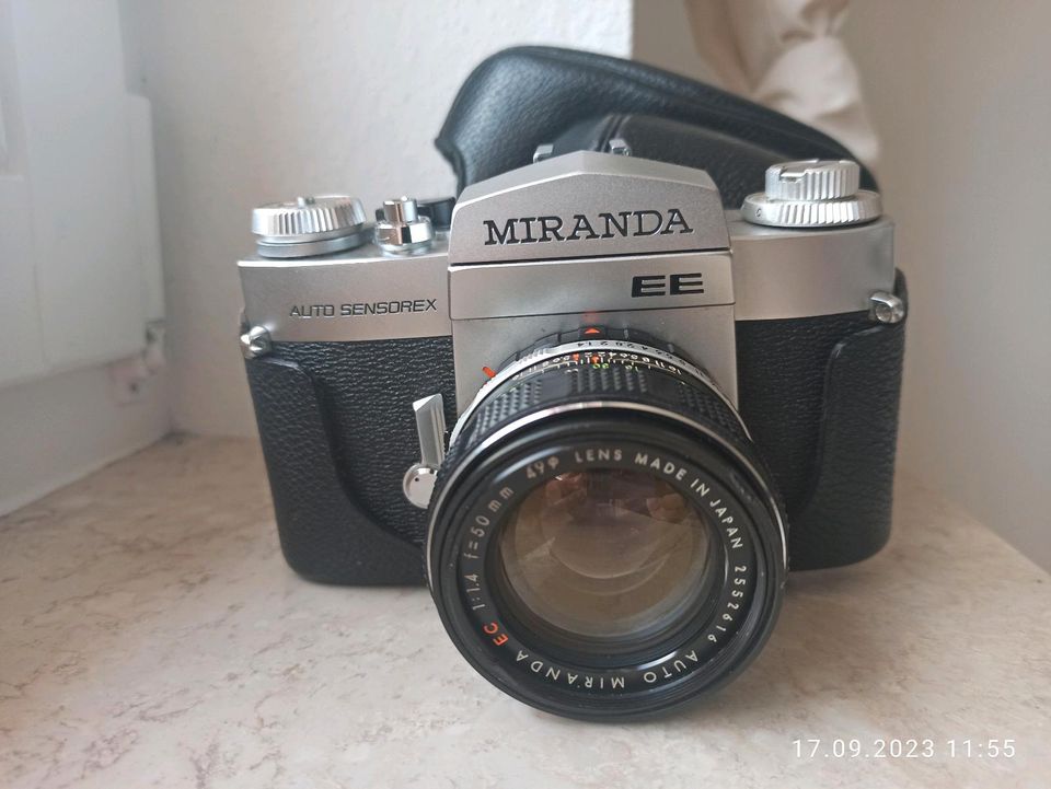 Miranda EE mit Miranda EC 1,14 / 50 und original Tasche in Unterreichenbach