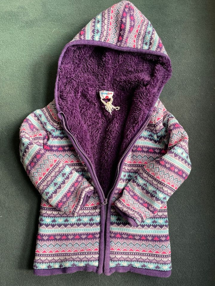 Kuscheljacke, Strickjacke Topolino 116 in Radbruch