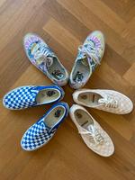 Vans checker batik Slip on Skate old school rosa blau weiß 39 40 Altona - Hamburg Ottensen Vorschau