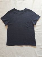 Gr. 134: dunkelgrau meliert T-Shirt / H&M Basíc / Organic Cotton Bayern - Feldkirchen-Westerham Vorschau