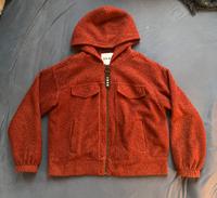 DKNY Teddyjacke burgunderrot weinrot rot Übergangsjacke Berlin - Lichterfelde Vorschau