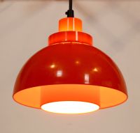 Lampe Deckenlampe Minisol Orange Nordisk Solar 70er Jahre Friedrichshain-Kreuzberg - Friedrichshain Vorschau