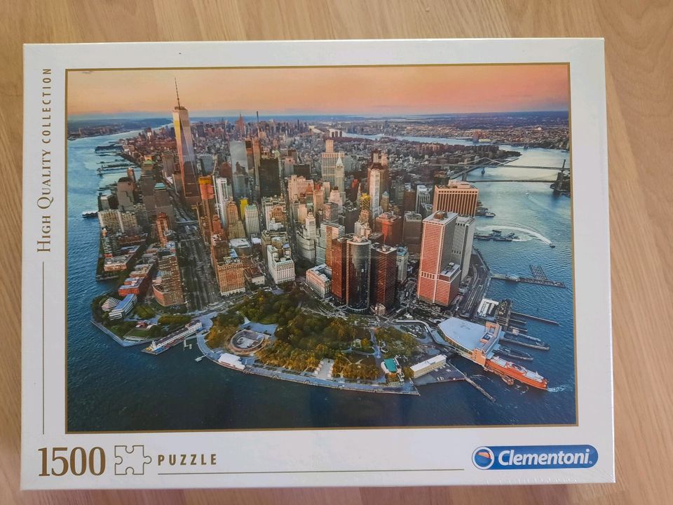 New York Puzzle 1500 Teile OVP NEU 31810 Clementoni in Kesselsdorf