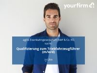 Qualifizierung zum Triebfahrzeugführer (m/w/d) | Ulm Baden-Württemberg - Ulm Vorschau