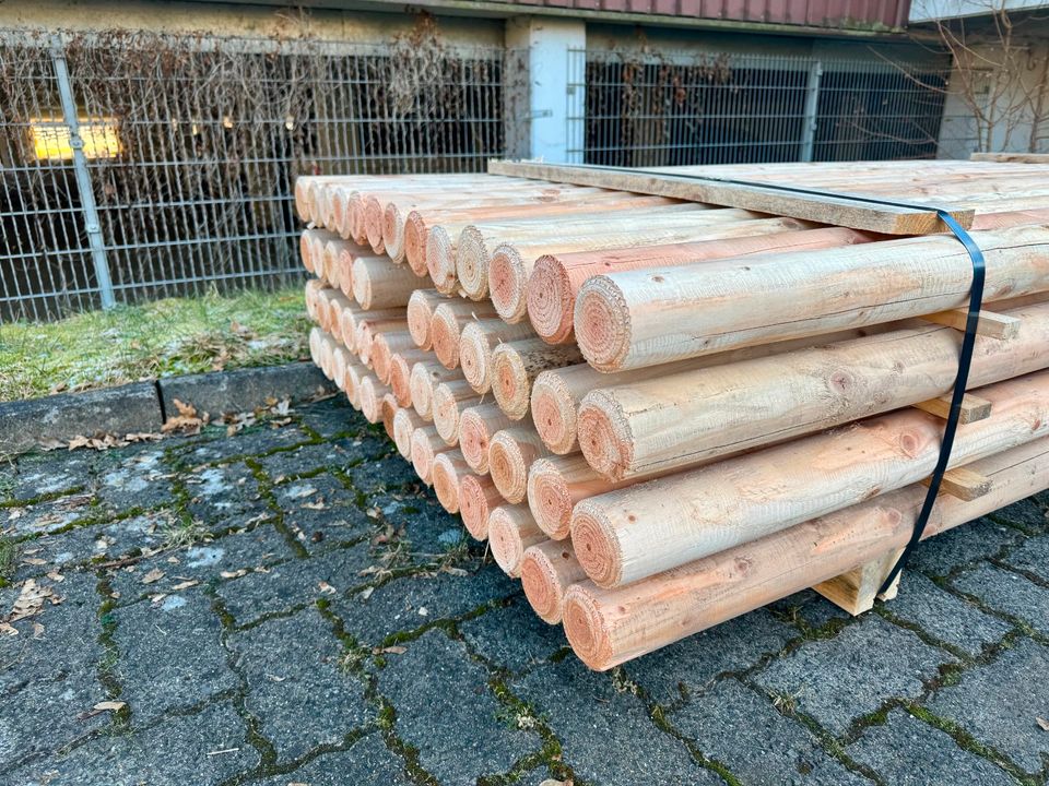 Sprungstange Hindernisstangen Hindernis Holz - 10 x 250 - NATUR in Lennestadt