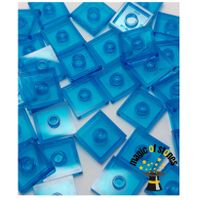 Lego - Jumperplate - Plate Modified 2x2 - 87580 - trans dark blue Bayern - Aystetten Vorschau
