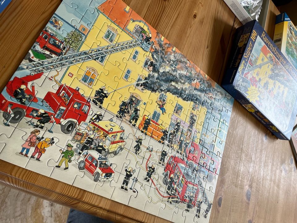 Ravensburger Puzzle - Feuerwehreinsatz - 100 Teile in Straubenhardt