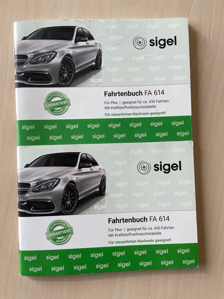 2x  Fahrtenbuch NEU Sigel in Lauchheim