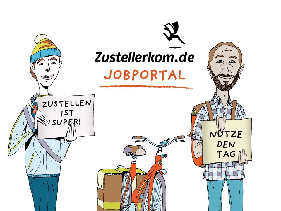 Job in München, Schwabing Minijob, Teilzeitjob Zeitung austragen in München