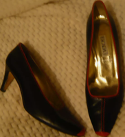 ESCADA Pumps/38/Absatz7cm/schw/rot/neuwertig! Berlin - Tempelhof Vorschau
