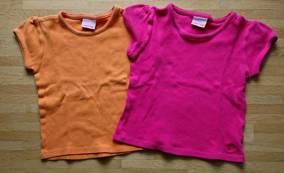 2 T-Shirts orange pink Gr 98 Cherokee in Ulm