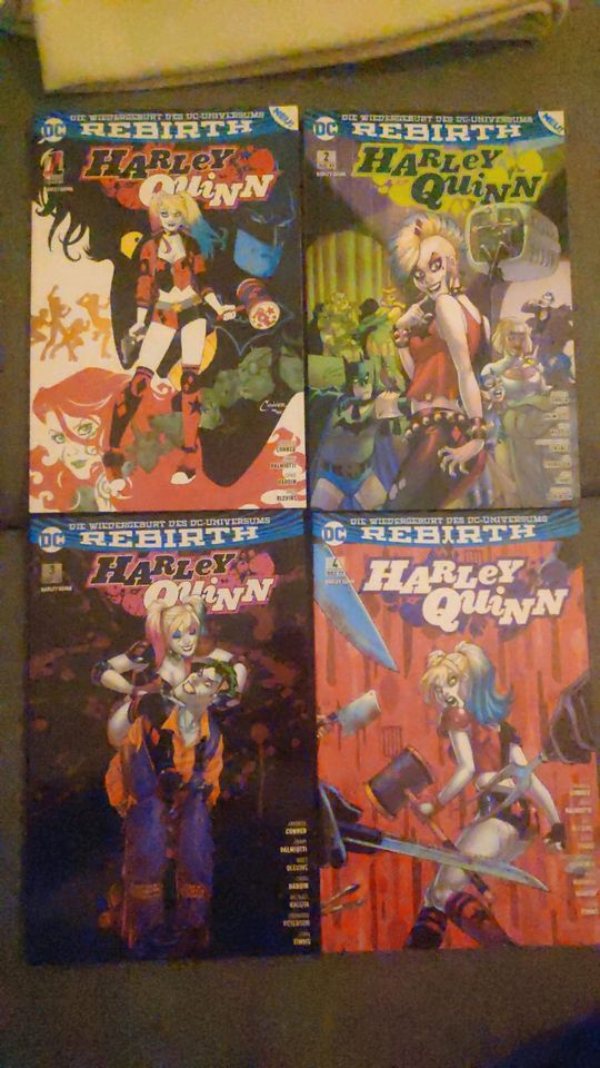 DC Rebirth Harley Quinn Band 1-4 deutsch Panini sehr gut in Hamburg