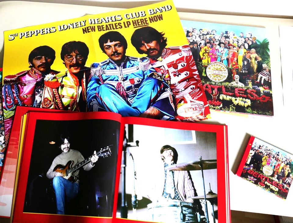 CD/ Blue Ray-Box Beatles St.Pepper 50 J.  2017 in Rödental