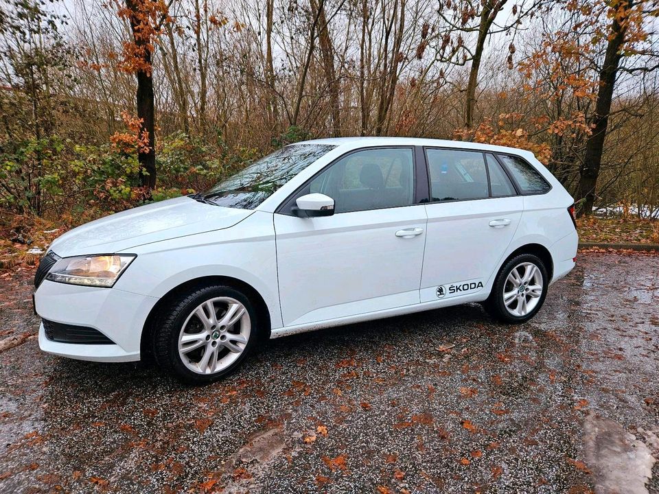 Skoda Fabia Combi 1.0 weiss in Hamburg