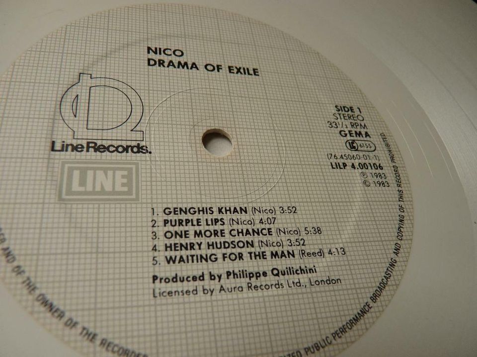 NICO Vinyl LP: "drama of exile" in Merching