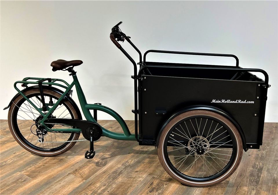 Bakfiets Lastenrad E- Lastenfahrrad E-Bike Neu auf Lager in Goch