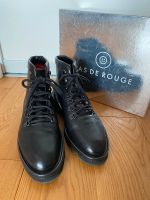 PAS DE ROUGE Schuhe Boots Stiefel Leder schwarz 39 1/2 NEU 270€ Brandenburg - Teltow Vorschau