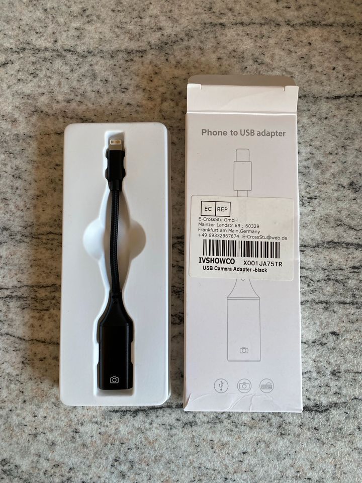 USB-Kamera Adapter für iPhone Apple NEU in Stuttgart