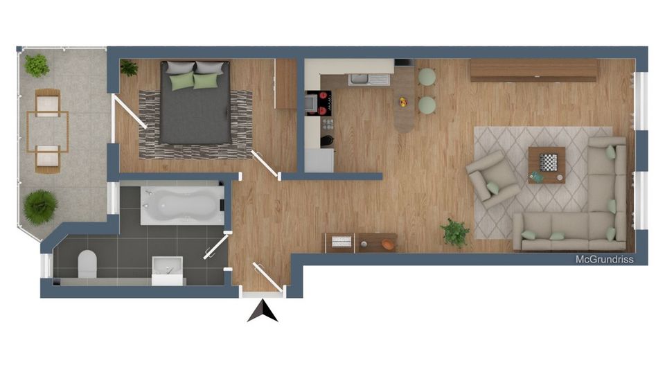 Attraktive Kapitalanlage im Zentrum von Gera Eine ETW im Jugendstilhaus mit 6,4 % Rendite in Gera