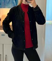 Echtleder jacke Wildlederjacke schwarz Vila Bomberjacke Baden-Württemberg - Rheinstetten Vorschau