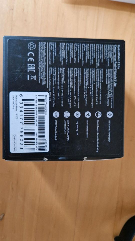 Xiaomi Redmi Watch 2 lite schwarz in Velbert