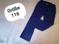 Größe 116 Hose Jeans Schlupfhose Mädchen lila Niedersachsen - Bülkau Vorschau