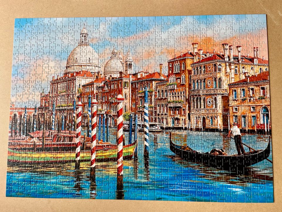 Puzzle 1000 Teile „ Venedig“ ca. 68,3 x 48 cm in Essen