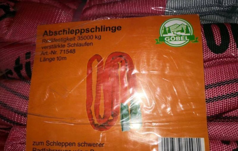 Abschleppseil, Abschleppschlinge