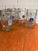 Bierkrug aus Glas HB Hofbräu München Löwenbräu München Nordrhein-Westfalen - Krefeld Vorschau