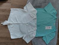 ❤️ 2er Set Only Bluse Shirts Knoten pastel türkis & weiss neu Sachsen - Freiberg Vorschau