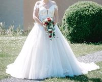 Brautkleid blush Essense of Australia Größe 36 mit Reifrock Nordrhein-Westfalen - Mechernich Vorschau